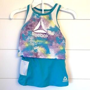 Reebok Kids' Multicolor Tank and Skirt Set (size 2T)